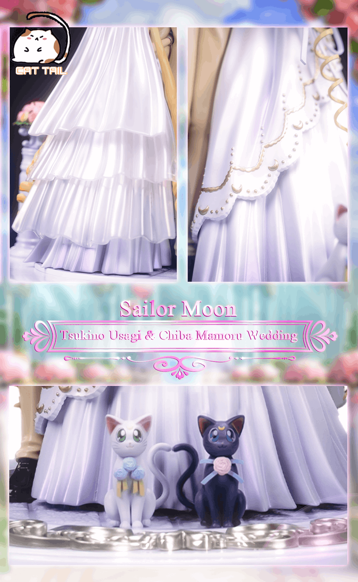 Cat Tail Studio 1:6 Tsukino Usagi &amp; Chiba Mamoru Wedding statue is available to order now!!
Brand:Cat Tail Studio
Product name:Tsukino Usagi &amp; Chiba Mamoru Wedding
Price:299USD
Estimated release time:Q1 2026
More info 👉 fanaticanimestore.com/pre-order-cat-…

#ANIMESTATUE #FIGURES #ANIME
