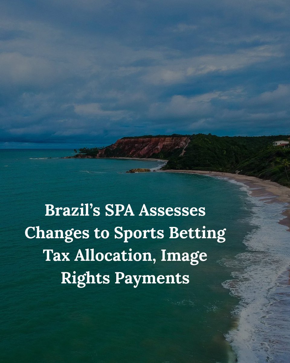 igaming_times's tweet image. Brazil's SPA assesses changes to sports betting tax allocation, focusing on image rights payments for athletes &amp;amp; clubs. Public consultation open.

igaming-times.com/brazils-spa-as…

#Brazil #SportsBetting #TaxAllocation #ImageRights