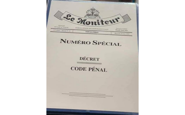 RTmonopole's tweet photo. Haïti sous le joug du nouveau Code pénal : le silence coupable du CPT -  https://t.co/EINN7zWpUg 
Ce mardi marque une bascule juridique lourde de conséquences pour Haïti. En vertu du décret exécutif publié dans le journal officiel Le Moniteur en date du 24 janvier 2024, le Co... https://t.co/IlBOUWN8EP