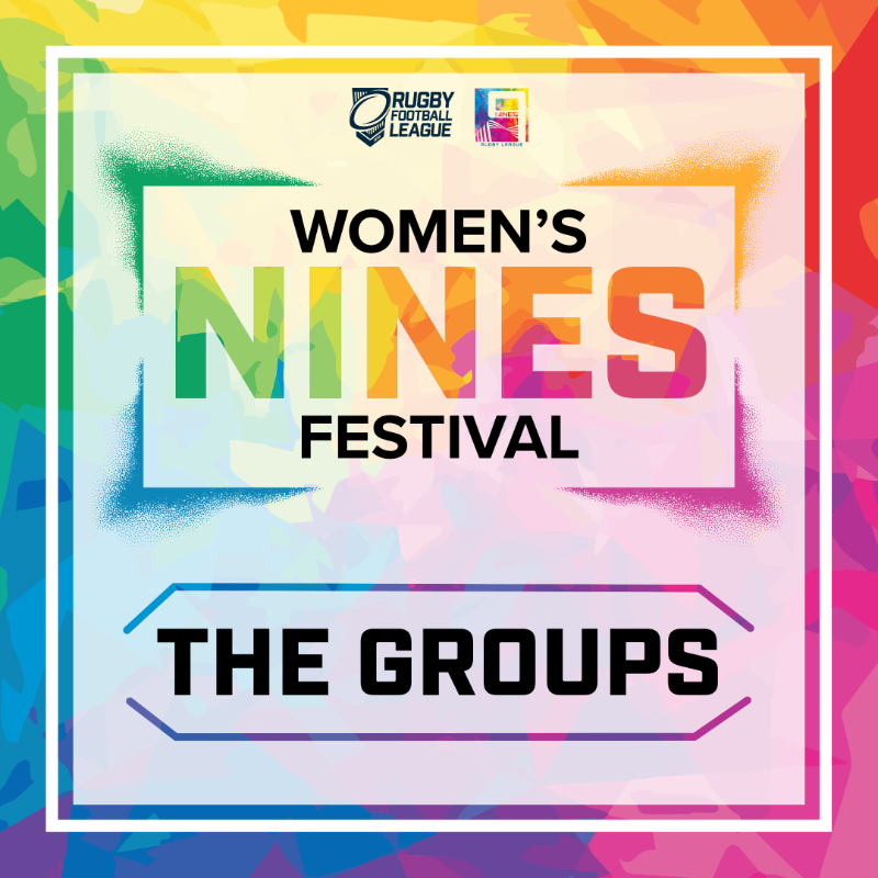 TheRFL's tweet photo. 🙌 The Groups for 2025 Women's Nines Festival have been confirmed!