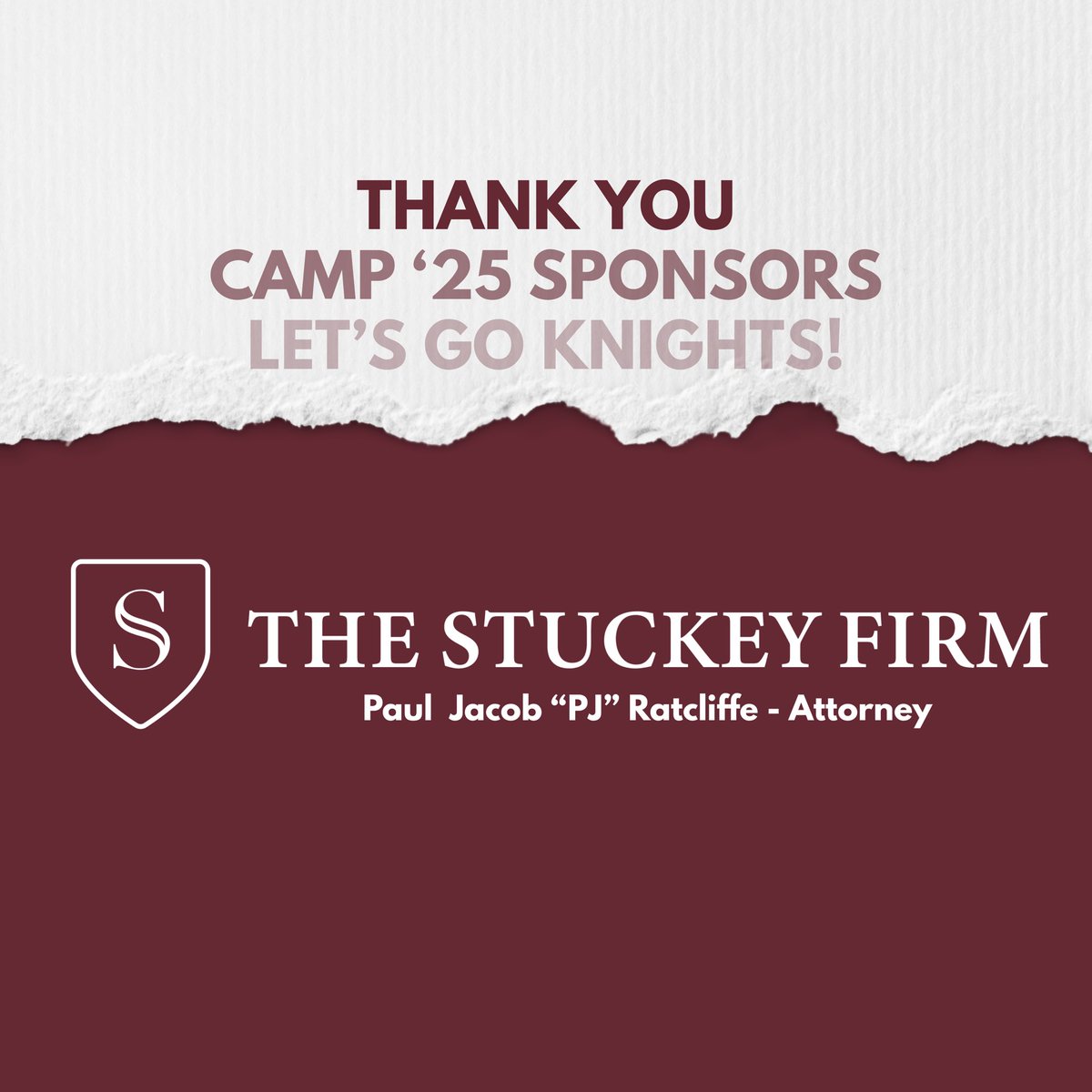 CCHSHoops_'s tweet image. Camp would not be possible without our amazing sponsors….
Thank you!
LGK!🏆