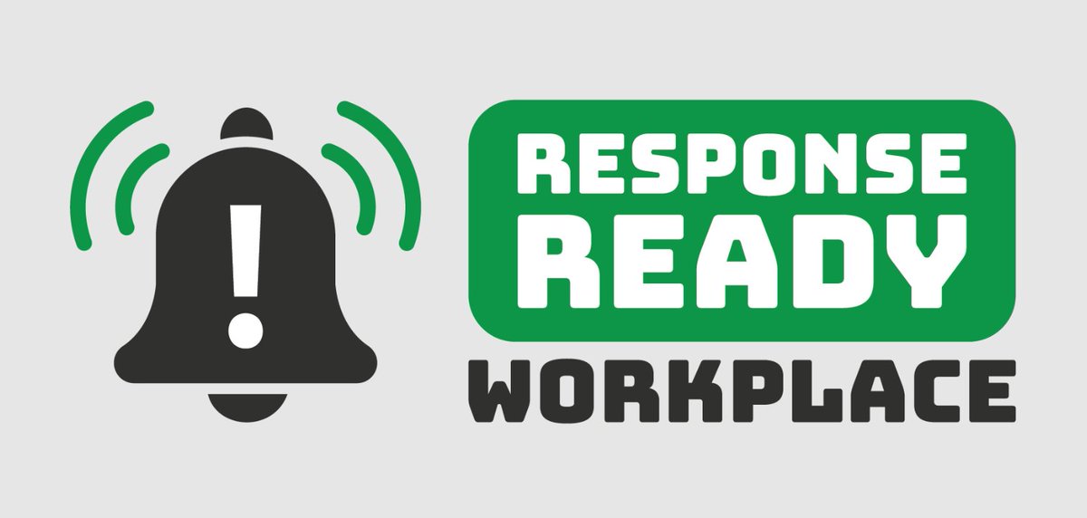 CPWR's tweet image. Make sure workers know what the emergency action plan is for your worksite and have a voice in making it effective. Stay #SafeAndSoundAtWork and be #Response Ready by taking the challenge now: osha.gov/safeandsound/a…