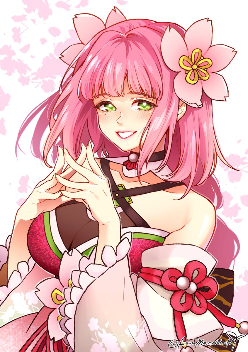 The beautiful God of Spring and Mirth, Ulalaka 🌸 #龍ファクアート #RuneFactory #RFGoA