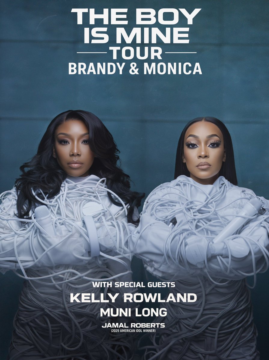4everBrandy's tweet image. The Boy Is Mine Tour @MonicaDenise
Tickets on sale 6/27. RSVP in bio