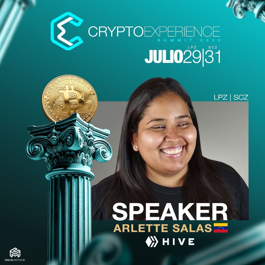 Gm comunidad 🌤️

En Instagram y LinkedIn di la nueva pero por acá no les he contado aún la noticia  

¡El próximo mes vamos a Bolivia 🇧🇴!  

Gracias a <a href="/hiveblocks/">Hive</a> seré speaker en la primera edición del Crypto Experience Summit 🧵👇🏻
