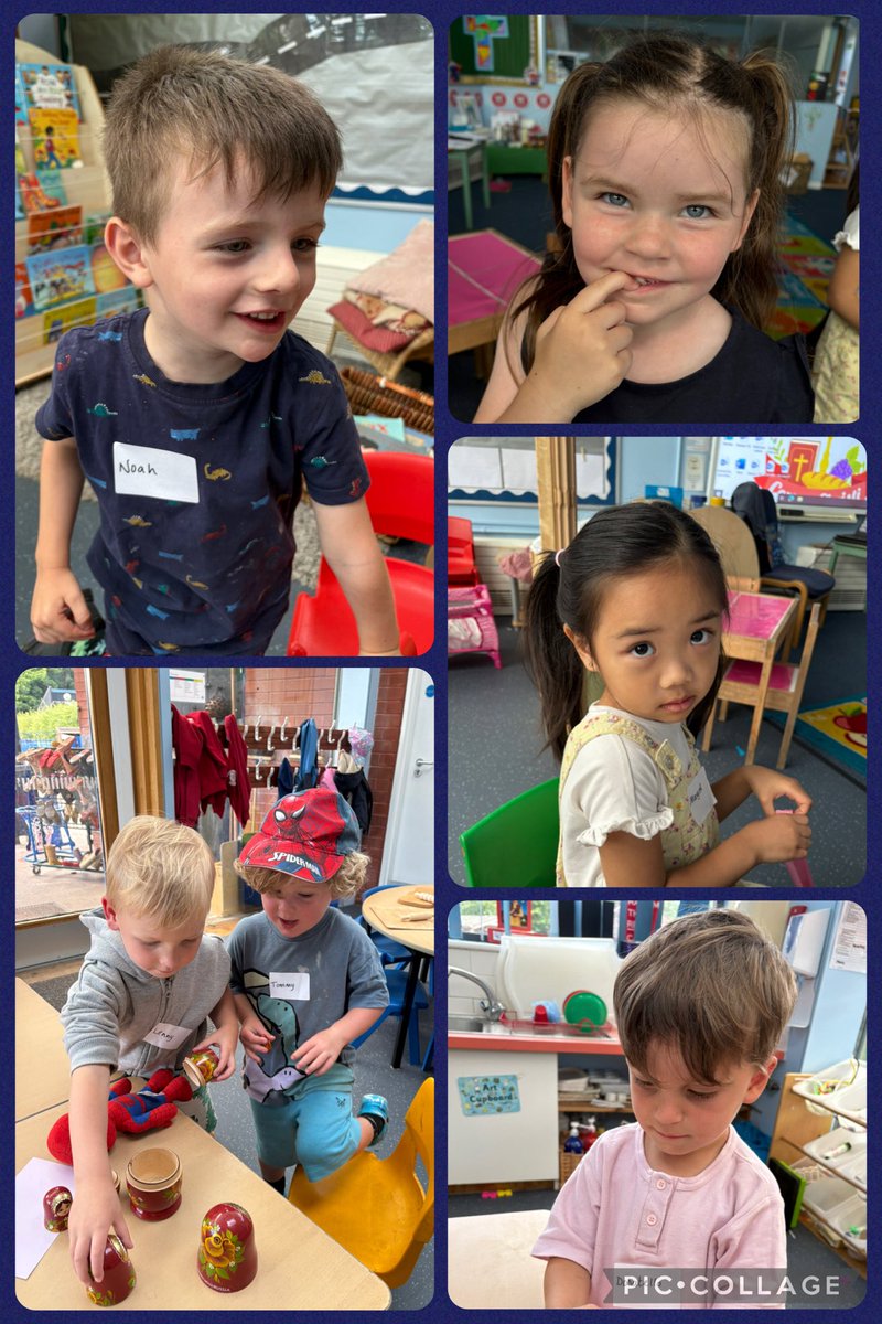 This afternoon we were delighted to welcome some of our new Nursery children! Welcome to the SMC family! ❤️
