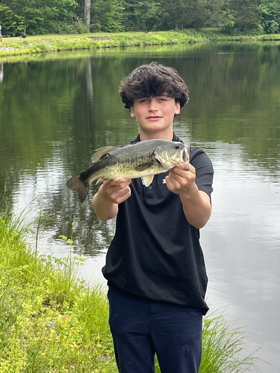 In the spring, the Fishing Club traveled to Sacred Heart on the Lake in Higganum! #ThisIsXavier