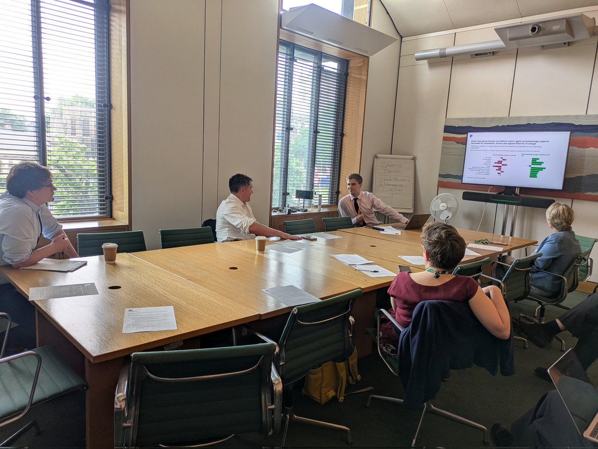 ClimateAPPG's tweet image. Today we hosted @SteveAkehurst from @Persuasion_UK to talk through his latest research on what the public really thinks about net zero and climate change.
A fascinating discussion, thanks to all who attended.