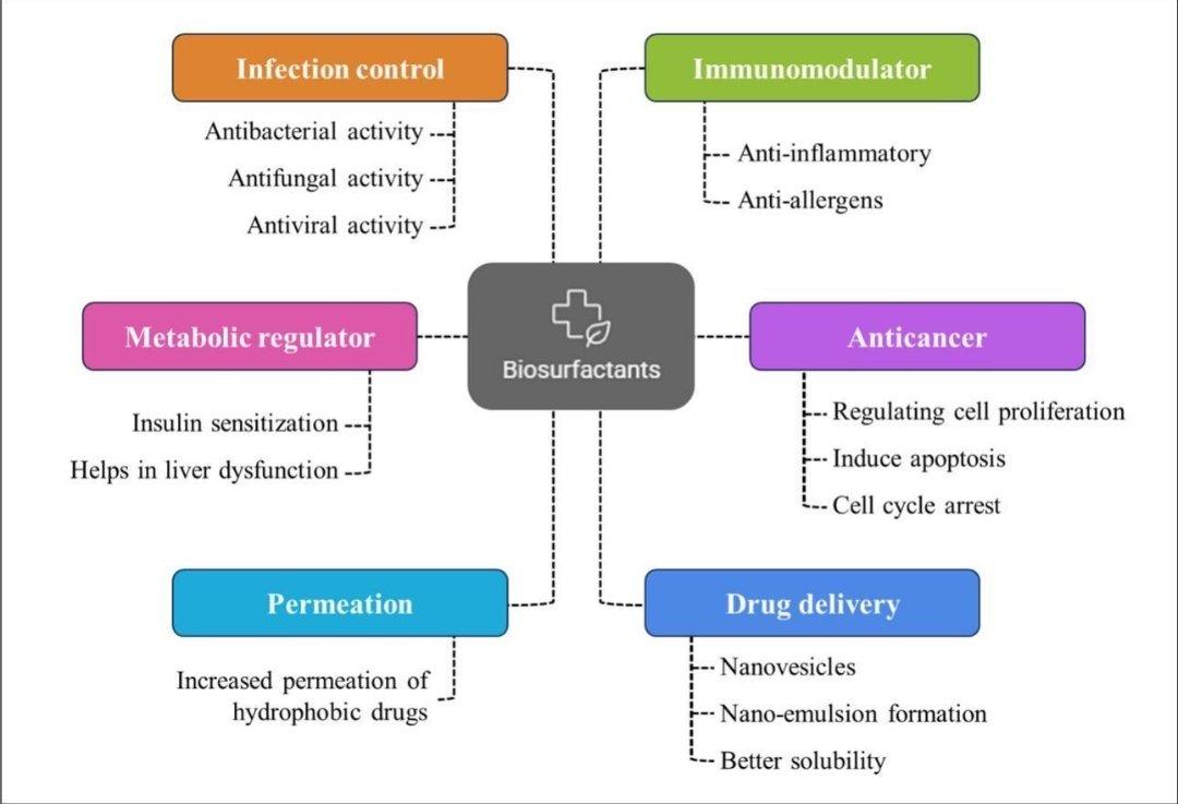 Recent Review on Pharmaceutical applications of microbial biosurfactant from my lab <a href="/csiriiim/">CSIR-IIIM</a> is Now Online.
Link below 👇 sciencedirect.com/science/articl…).