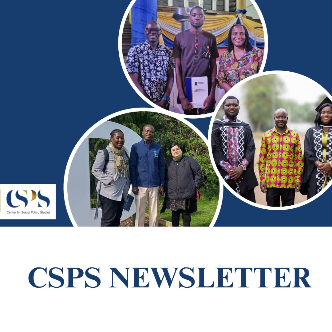 CSPS_UG's tweet image. 📢 The newest edition of our newsletter is out!
Take a moment to read through.
csps.ug.edu.gh/news-letters
#SocialPolicy
#HumanFlourishing
#ImpactfulResearch
#StudentExperience