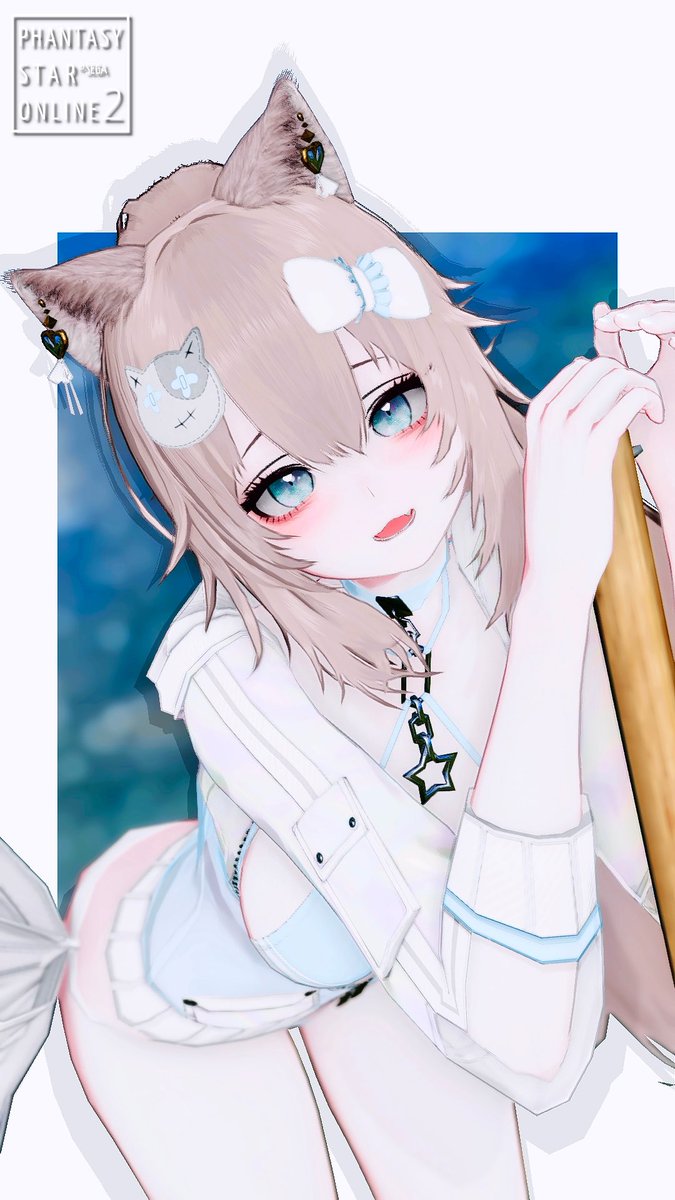 mist0915's tweet image. #メンテの日じゃないけどss貼る 
最近あつすぎた.ᐟ🩵🤍