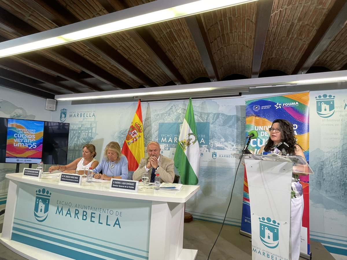 Enrique Viguera (@enriqueviguera) on Twitter photo Presentando el curso “El valor de la ciencia ante la desinformación” en <a href="/marbellacultura/">Marbella Cultura</a> dentro de la 23 edición de las cursos de verano <a href="/fguma/">Fundación General UMA #FGUMAcontigo</a> Directores: prof. Ana Grande y Enrique Viguera. fguma.es/cursos-verano/ Presentando el curso “El valor de la ciencia ante la desinformación” en <a href="/marbellacultura/">Marbella Cultura</a> dentro de la 23 edición de las cursos de verano <a href="/fguma/">Fundación General UMA #FGUMAcontigo</a> Directores: prof. Ana Grande y Enrique Viguera. fguma.es/cursos-verano/