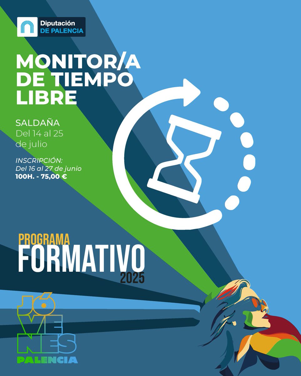 🎒 ¡Aún estás a tiempo!
Todavía quedan plazas disponibles para el Curso de Monitor/a de Tiempo Libre en Saldaña 🌞🌲
📩 Más info e inscripciones diputaciondepalencia.es/sitio/juventud…
#MonitorDeTiempoLibre #Saldaña #FormaciónJuvenil #OcioEducativo #TiempoLibre