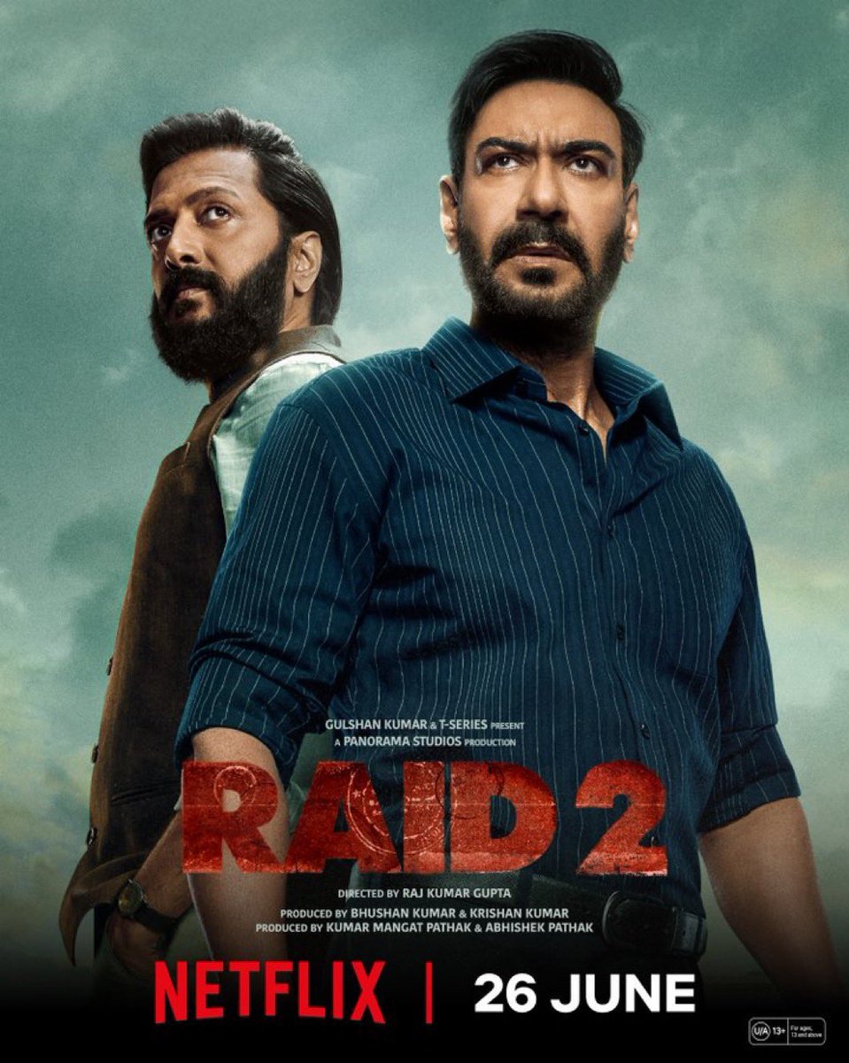 #Raid2 This Thursday on NETFLIX 🔥