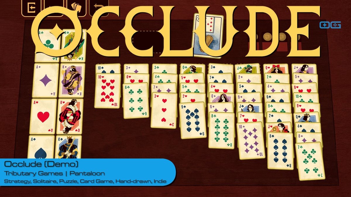OverageGmngCom's tweet photo. OG plays Occlude (Demo)!
https://t.co/El0W9NJjxg
Like & Sub!
@TributaryGames
@pantaloon_io
#OccludeGame #OccultSolitaire #CardPuzzle #HiddenRules #PuzzleHorror #IndieGameTrends #IndieWatch #IndieDev #GameDev #IndieGameDev #IndieGame #IndieGames #Gameplay #LetsPlay #Gaming https://t.co/1c55Rgcspp
