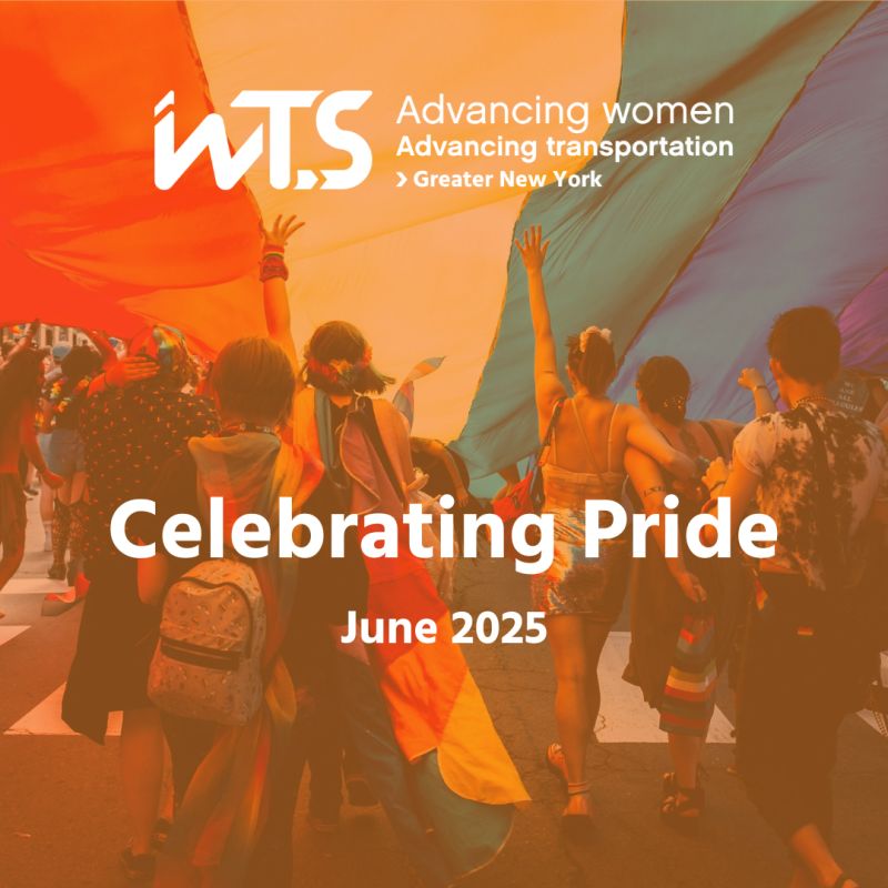 June is Pride Month. WTS-GNY Chapter are proud to celebrate and stand in solidarity with the LGBTQ+ community. Inclusivity is a core value of our organization, and we remain committed to creating a welcoming, supportive environment for all. 
#WTSGNY #WomenInTransportation #Pride