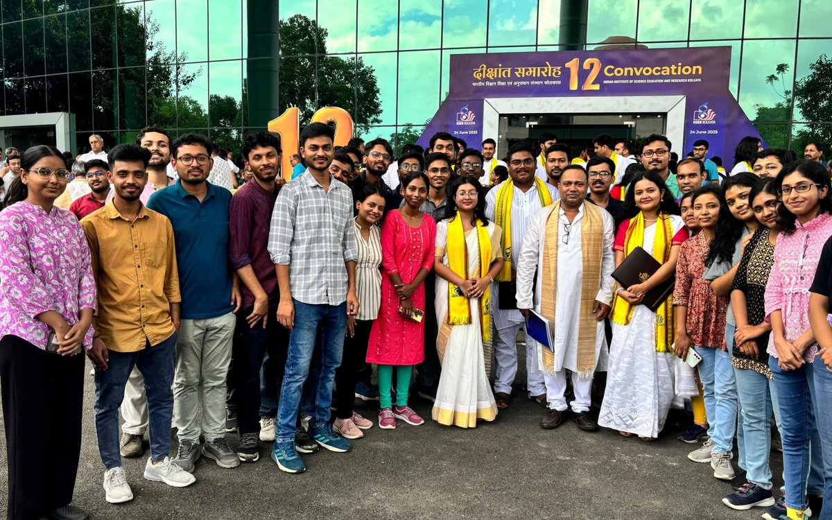 Hearty congratulations to our recent graduates Dr. Debgopal Jana, Dr. Pranay Shyamal, Dr. Ranjit Murmu, Ms. Shanoli Das, Ms. Tiyasa Roy and Mr. Sourasish Das! Wish you all the best for your future endeavors.