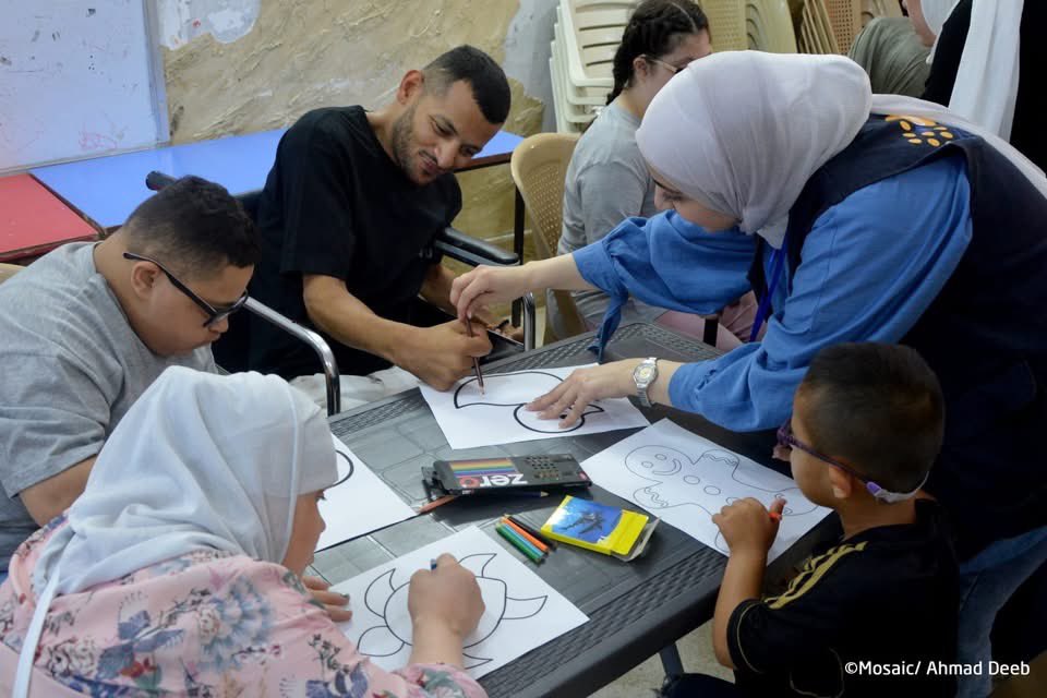 Muriel Mafico (@muriel_mafico) on Twitter photo Grateful for <a href="/SyriaUnfpa/">UNFPA Syria</a> partnership with Mosaic Humanitarian Society in creating safe, empowering spaces for youth and persons with disabilities in #Latakia, #Syria. Together, we witness the #joy, #resilience, and #hope of young people and families. Thank you, Mosaic, for your Grateful for <a href="/SyriaUnfpa/">UNFPA Syria</a> partnership with Mosaic Humanitarian Society in creating safe, empowering spaces for youth and persons with disabilities in #Latakia, #Syria. Together, we witness the #joy, #resilience, and #hope of young people and families. Thank you, Mosaic, for your