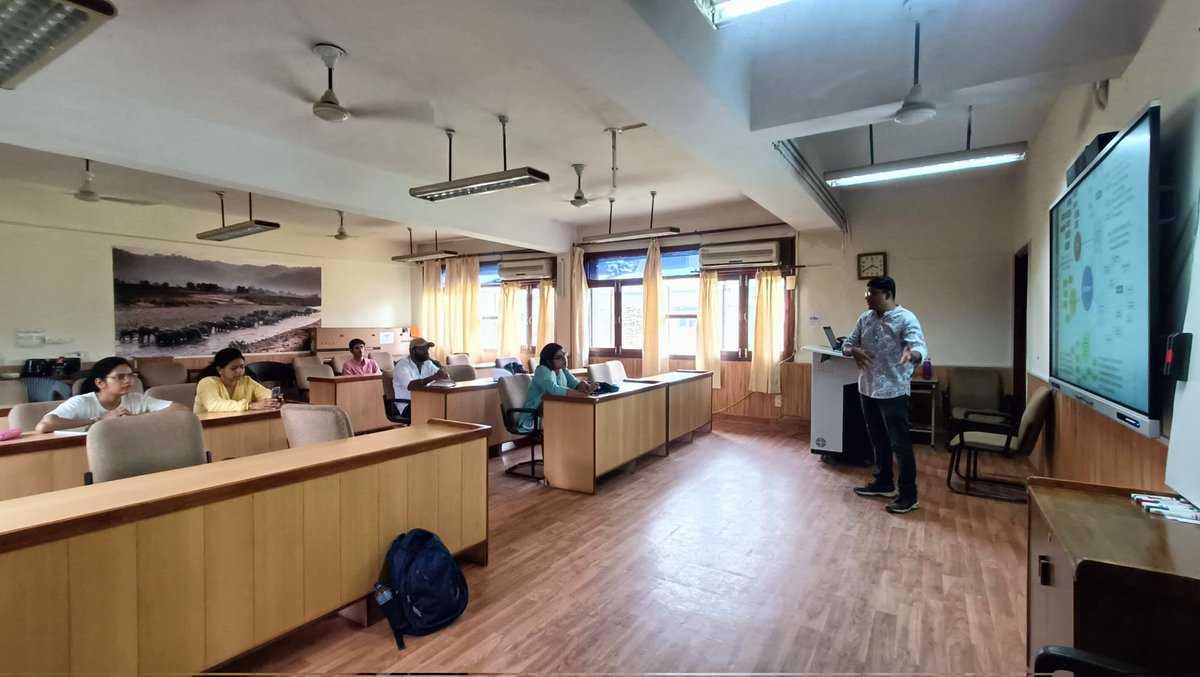 ICCON 2025 (@iccon_india) on Twitter photo 🦉 What does a career in conservation really look like?
Dr. Pankaj Koparde (MIT-WPU) led an engaging workshop at #ICCON2025 on Conservation Careers: Trajectories and Scope — spotlighting lesser-known paths, smart choices, and the power of upskilling.
#SACON <a href="/chaturullu/">Pankaj Koparde</a> 🦉 What does a career in conservation really look like?
Dr. Pankaj Koparde (MIT-WPU) led an engaging workshop at #ICCON2025 on Conservation Careers: Trajectories and Scope — spotlighting lesser-known paths, smart choices, and the power of upskilling.
#SACON <a href="/chaturullu/">Pankaj Koparde</a>