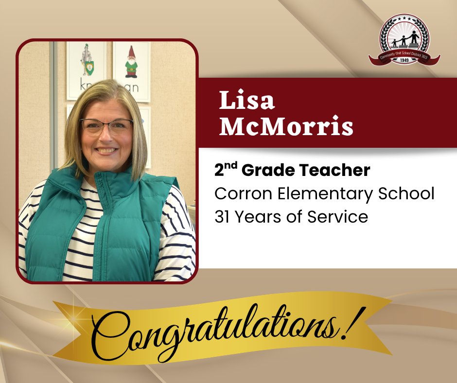 #Congratulations to all of our D303 retirees this year!🎉
We hope you enjoy your retirement!😄 
#HappyRetirement #D303Retiree #D303Belong