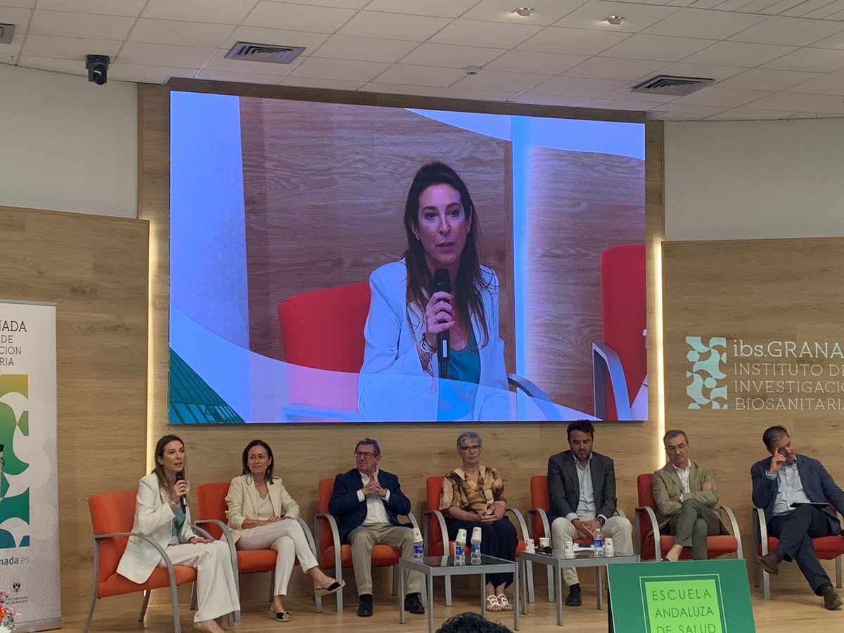 Farmaindustria (@farmaindustria) on Twitter photo La importancia de las alianzas estratégicas para impulsar la investigación e innovación biomédica nos han llevado hoy hasta Granada, para celebrar el X Aniversario del <a href="/ibsGRANADA/">ibs.GRANADA</a> en la <a href="/EASPsalud/">Escuela Andaluza SP</a> .
Nuestra directora de Investigación Clínica y Traslacional, Amelia Martín La importancia de las alianzas estratégicas para impulsar la investigación e innovación biomédica nos han llevado hoy hasta Granada, para celebrar el X Aniversario del <a href="/ibsGRANADA/">ibs.GRANADA</a> en la <a href="/EASPsalud/">Escuela Andaluza SP</a> .
Nuestra directora de Investigación Clínica y Traslacional, Amelia Martín