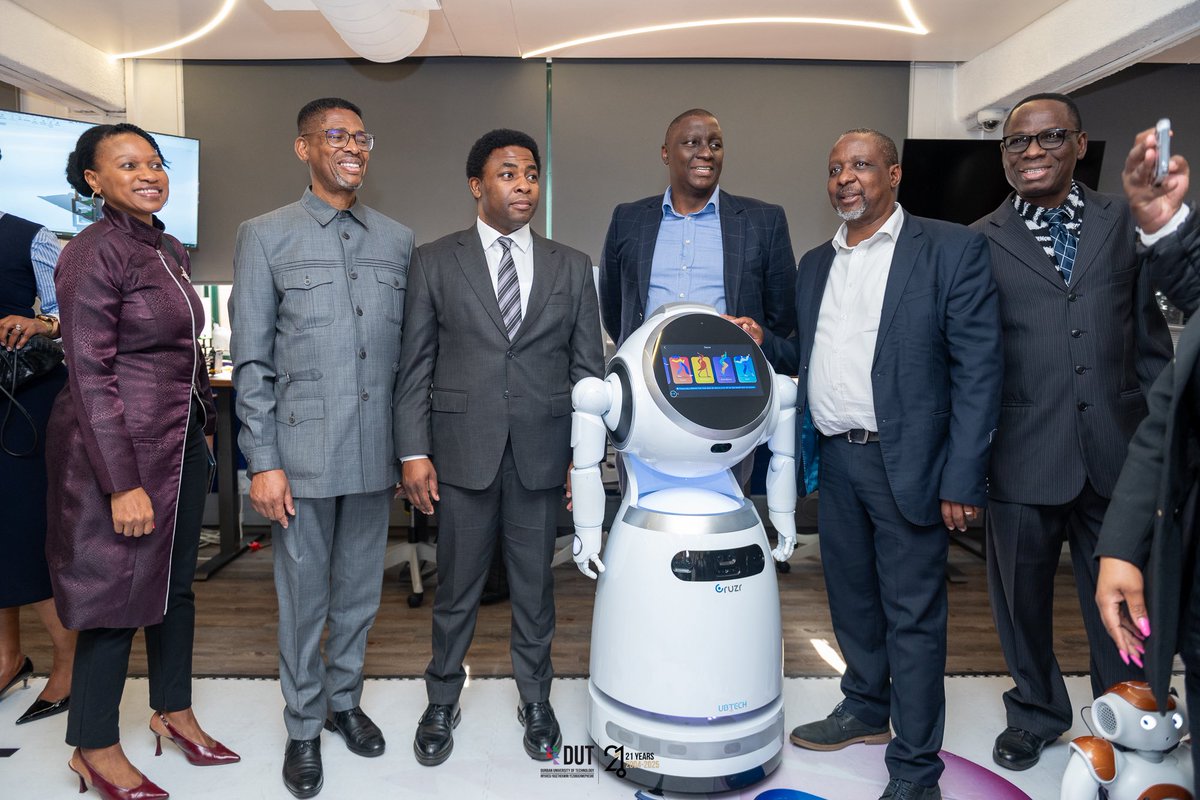 And it’s official!
MEC Rev. Musa Zondi has launched DUT’s Smart Robotics Lab, marking a bold step forward in KZN’s innovation journey.
#DUTSmartLabRobotics