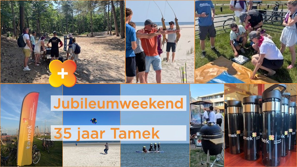 Wat kijken we terug op een TOP weekend met leuke activiteiten, goed eten, goede sfeer en heerlijk weer🍸🌞🕶️