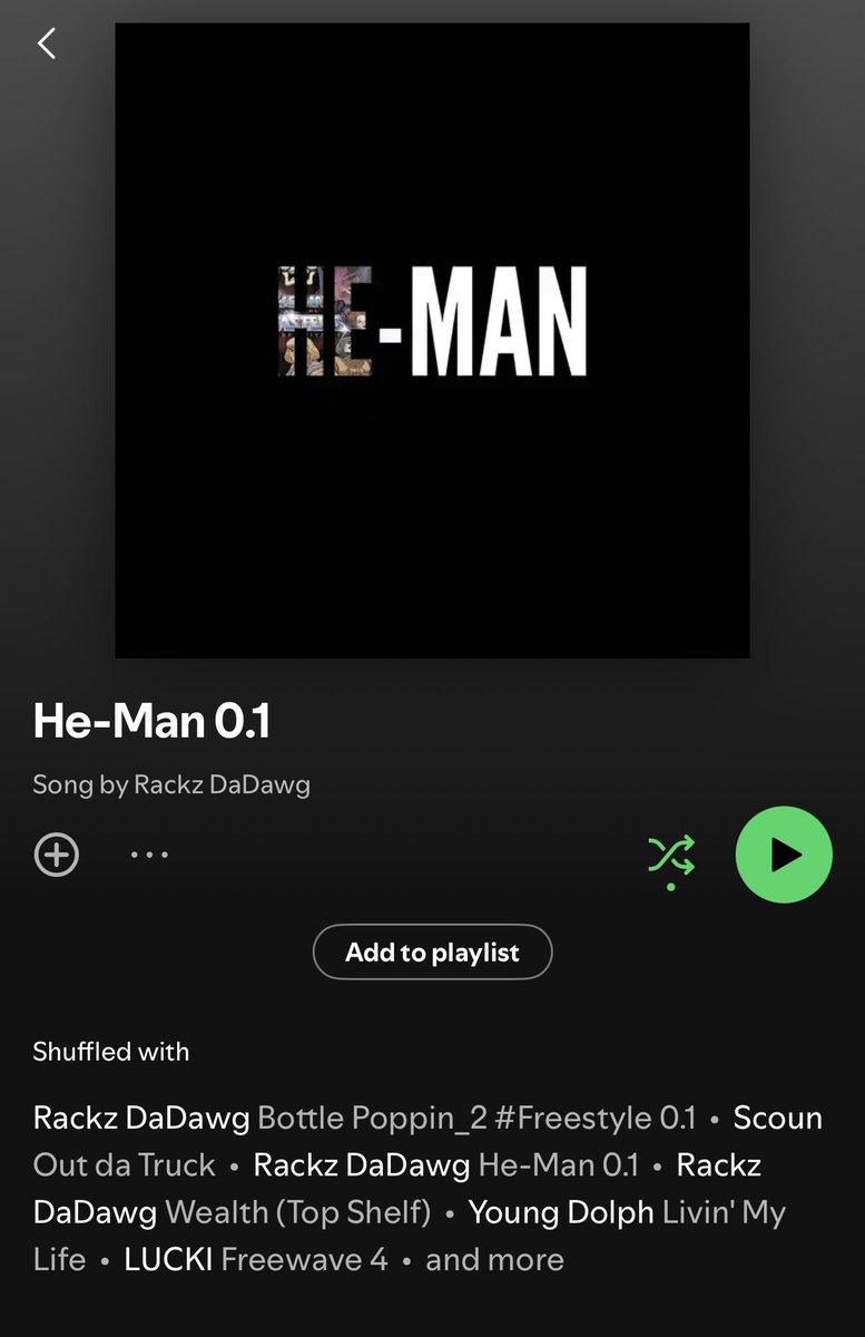 HolyfieldRackz's tweet photo. He-Man 0.1 By. Rackz DaDawg... 💯🏆💯🏆 “Tune In 2 Spotify For 30 minutes Of Ad Free Listening 👂, &amp; Stay Tuned For More To Come”… 💀 https://t.co/MB4YB7EmIQ https://t.co/xVbtOv5roz