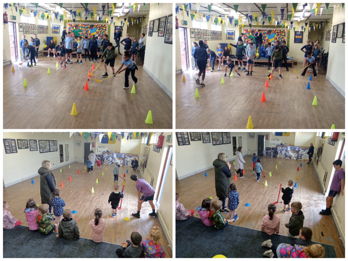A big thank you the students from 5th class &amp; Ms Ryan who helped to set up &amp; tidy away all the equipment as well as running each activity 👏👏👏