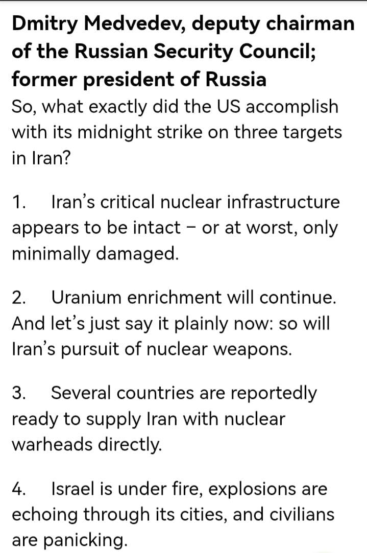 RichardToday11's tweet photo. #QuoteOfTheDay

#Quote from #Trump *Live* on *World News*  ... "They Don't Know What The *Fuck* Their Doing! " > #IsraelIranWar

"Irony 99% of the people around the World 🌍 don't know what the *fuck* Trump is doing" 👀

#ShapeShifting #Warfare &amp; #Politics!

@realDonaldTrump https://t.co/FWA9fOFa16