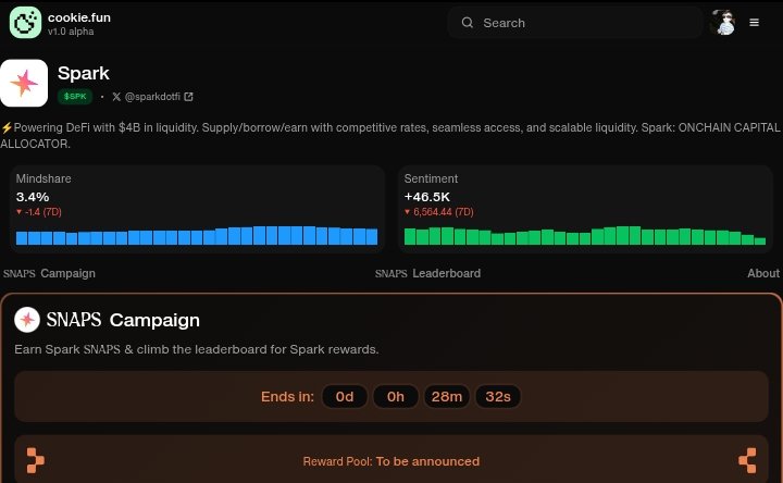 Huge thanks to the <a href="/sparkdotfi/">Spark</a> family &amp; the amazing creators behind this project 🙏

This past month was a journey — full of effort, energy &amp; community spirit. I truly believe it’ll all be worth it.

Endless trust in Spark. Let’s grow together!
<a href="/cookiedotfun/">Cookie DAO 🍪</a>
#ThankYouSpark