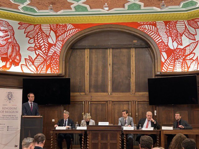 🎙️In the lead-up to the Helsinki+50 event this summer organized by <a href="/Finland_OSCE/">Finland in the OSCE</a>, we co-hosted with <a href="/EgmontInstitute/">Egmont Institute</a> a timely discussion in Brussels on the future of European security amidst today’s geopolitical tensions. #OSCE #BE4Multilateralism