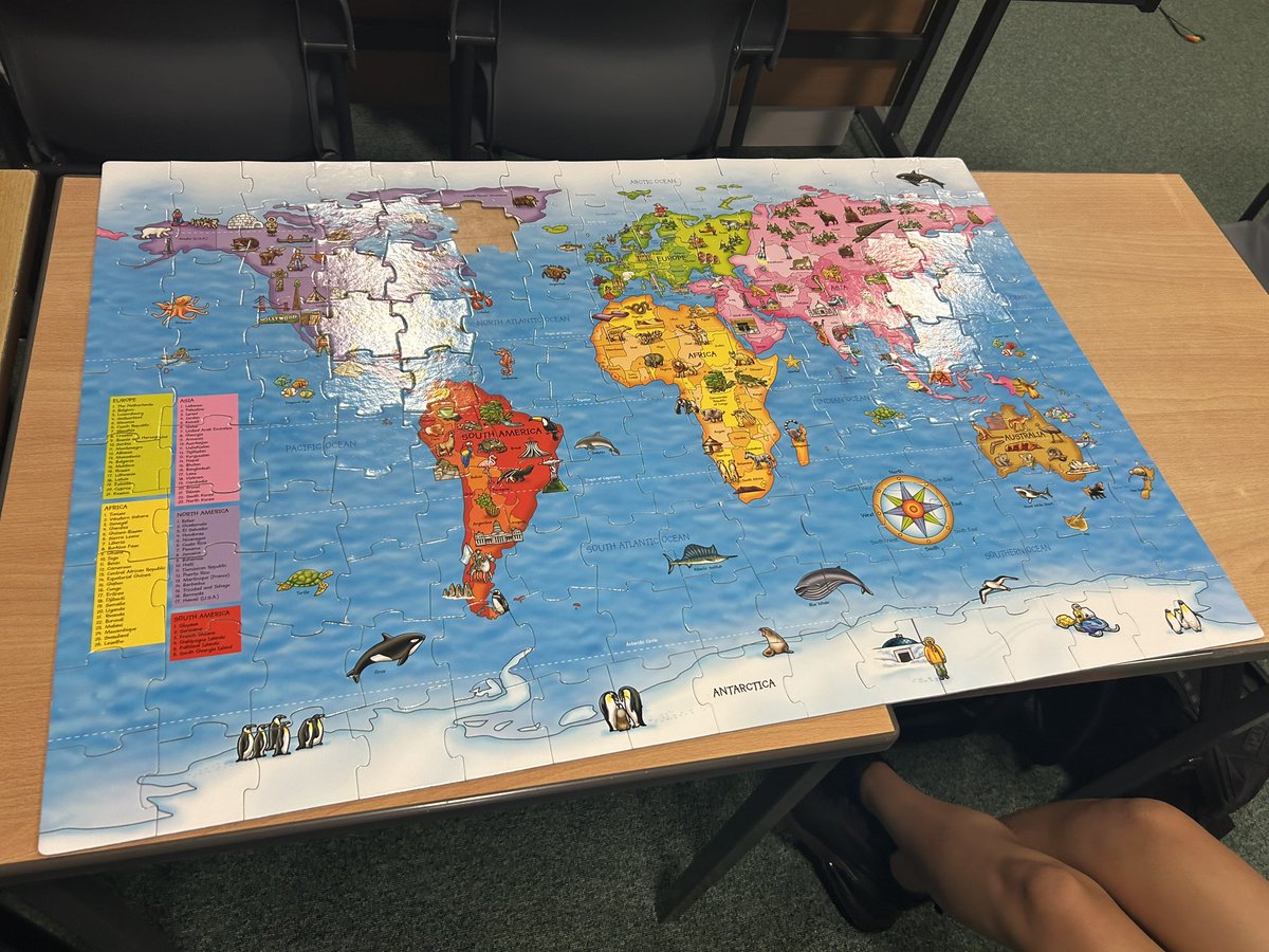 New geography record made today 🧩 well done team! ⭐️ <a href="/stninianshs/">St Ninian's HS</a>