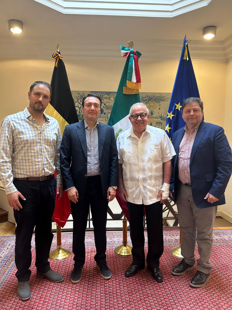 We had a great meeting with Ambassador Rogelio Granguillhome <a href="/RGrangui/">Rogelio Granguillhome Morfín</a> and his team to share the results of our visit to Mexico and exchange views on what is coming next. Exciting events ahead!