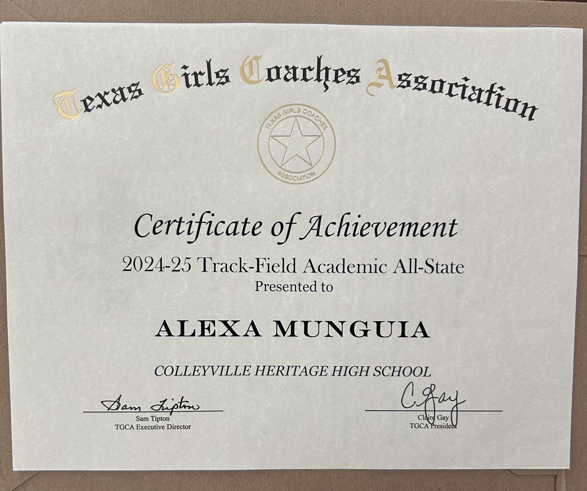 @CHHSTrack&Field (@chhstrackf) on Twitter photo Add Audrey Popp to the list for Track and Field All State (gave her certificate to her yesterday)! Smart and Talented at CHHS Track! <a href="/GCISD_Athletics/">GCISD Athletics Dept.</a> <a href="/CHHSCXC/">CHHS XC</a> <a href="/VB_CHHS/">Colleyville Heritage Volleyball</a> Add Audrey Popp to the list for Track and Field All State (gave her certificate to her yesterday)! Smart and Talented at CHHS Track! <a href="/GCISD_Athletics/">GCISD Athletics Dept.</a> <a href="/CHHSCXC/">CHHS XC</a> <a href="/VB_CHHS/">Colleyville Heritage Volleyball</a>