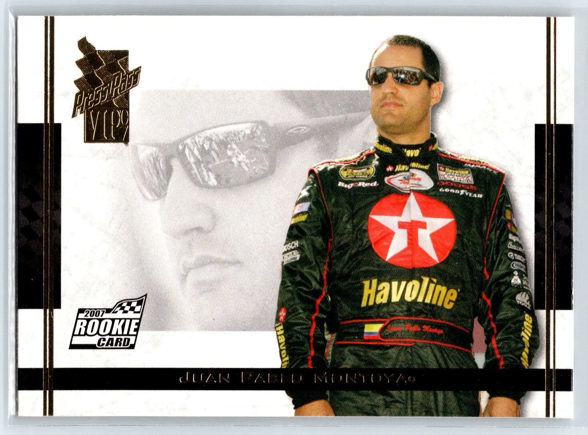 Val (@nascardradio) on Twitter photo Today in #NASCAR History (6/24/07) Juan Pablo Montoya won the 2007 Toyota / Save Mart 350 race held at Infineon Raceway, Sonoma, CA | Trading Card: 2007 Press Pass VIP #87 <a href="/CGRTeams/">Chip Ganassi Racing</a> Today in #NASCAR History (6/24/07) Juan Pablo Montoya won the 2007 Toyota / Save Mart 350 race held at Infineon Raceway, Sonoma, CA | Trading Card: 2007 Press Pass VIP #87 <a href="/CGRTeams/">Chip Ganassi Racing</a>