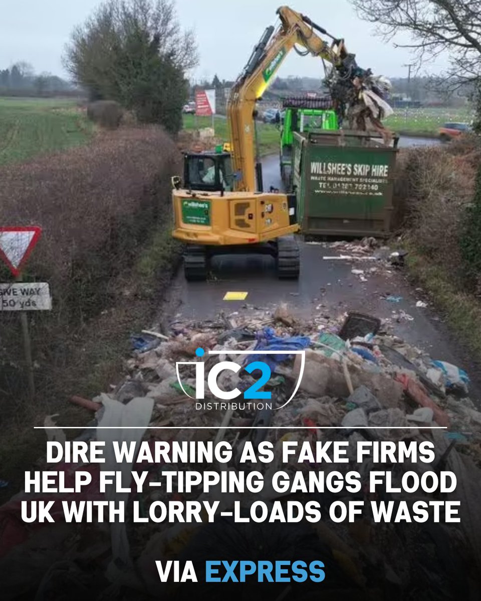 iC2 Distribution (@ic2distribution) on Twitter photo Criminal gangs are increasingly using fake waste removal firms to dump lorry-loads of rubbish illegally.
Our rapid deployment #CCTV solutions could play a vital role in bringing those responsible to justice.
#FlyTipping #IC2Distribution #FlyTippingDeterrent
<a href="/FlytippingWatch/">Flytipping Watch</a> Criminal gangs are increasingly using fake waste removal firms to dump lorry-loads of rubbish illegally.
Our rapid deployment #CCTV solutions could play a vital role in bringing those responsible to justice.
#FlyTipping #IC2Distribution #FlyTippingDeterrent
<a href="/FlytippingWatch/">Flytipping Watch</a>