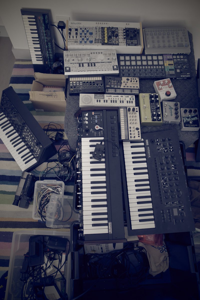 jamadrianbrown's tweet image. Unpacked and back in the studio for a week with @mottsyj to put the last layer of icing on the album cake……….
