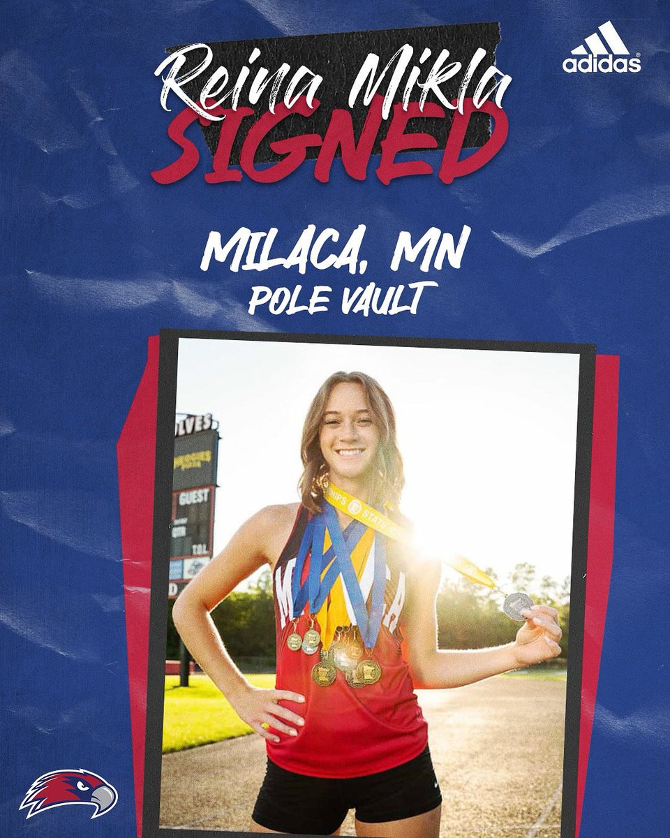 Blessing your Monday timeline with another VU vaulter 💥

🏃🏼‍♀️ Reina Mikla
🔁 UW-La Crosse Transfer 
📍 Milaca, MN
👩‍⚕️ Nursing Major 

WELCOME REINA! 

#GoVHawks