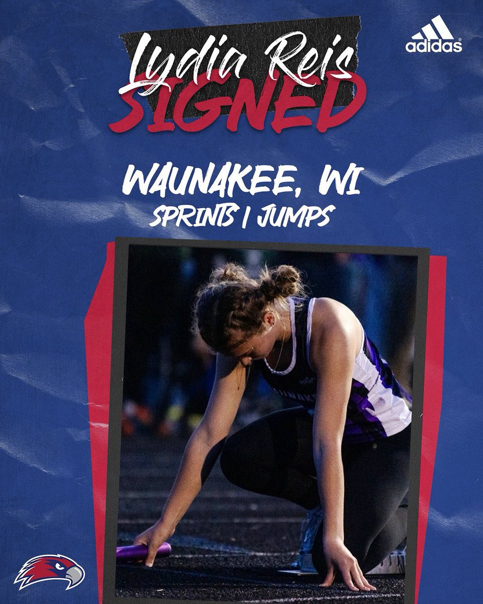 More speed headed our way! 

🏃🏼‍♀️ Lydia Reis
🏫 Waunakee HS  
📍 Waunakee, WI
👥 Social Work Major 

WELCOME LYDIA! 

#GoVHawks