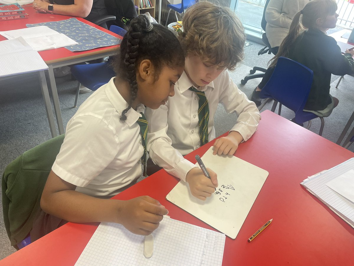 firsprimarysale's tweet image. #Y4Rowan have been developing their #oracy skills using #rallycoach to help master formal written methods of addition. 
#KaganCollaborativeLearning #teamwork #FirsMaths