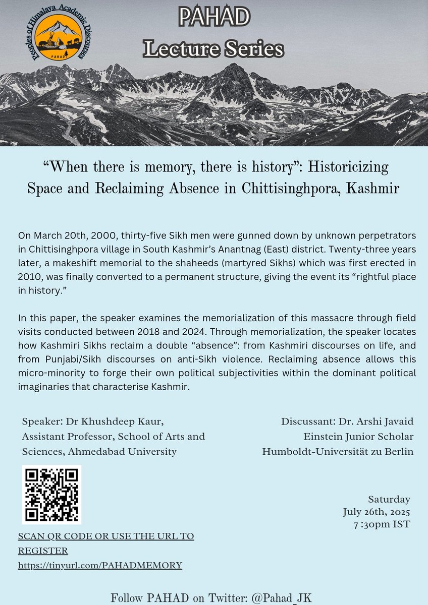 Peoples of Himalaya Academic Discourses Network tweet media