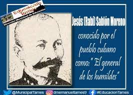 1845 nació, en la actual provincia de Granma, el mayor general del Ejército Libertador Jesús “Rabí” Sablón Moreno, quien se incorporó a la Guerra de los Diez Años el 13 de octubre de 1868. #CubaViveEnSuHisatoria #CubaMined #PinardelRío