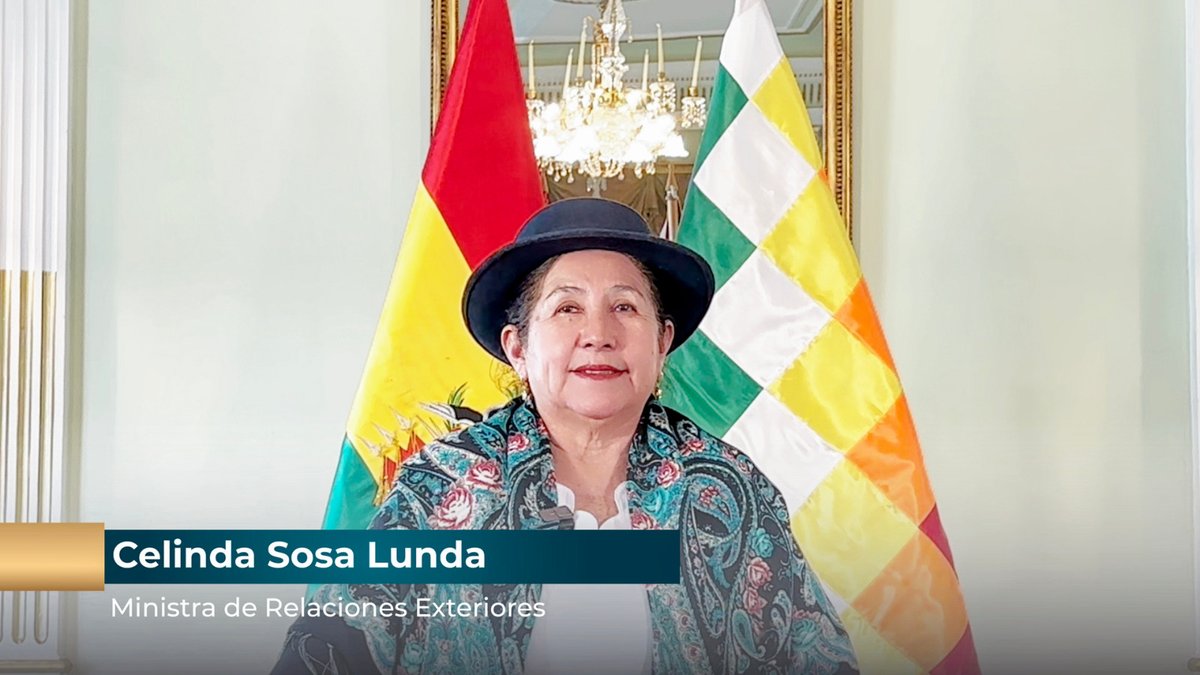 Nota de prensa | Cancillería impulsa liderazgo político de mujeres rumbo a las elecciones nacionales
🔗 cancilleria.gob.bo/mre/2025/06/24…

#DiplomaciaDeLosPueblos #PorLaVida
#UnidosHaciaElBicentenario