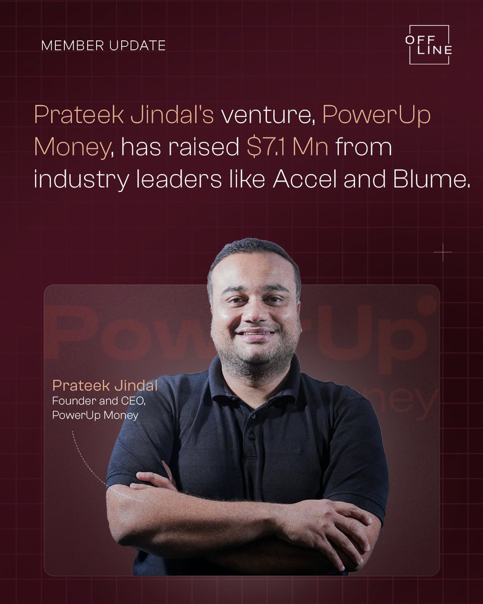 A month of big wins for the Offline community. 

Feat. Chirag Taneja (GoKwik), Rohit Taneja (Decentro), &amp; Prateek Jindal (PowerUp) ✌️🚀