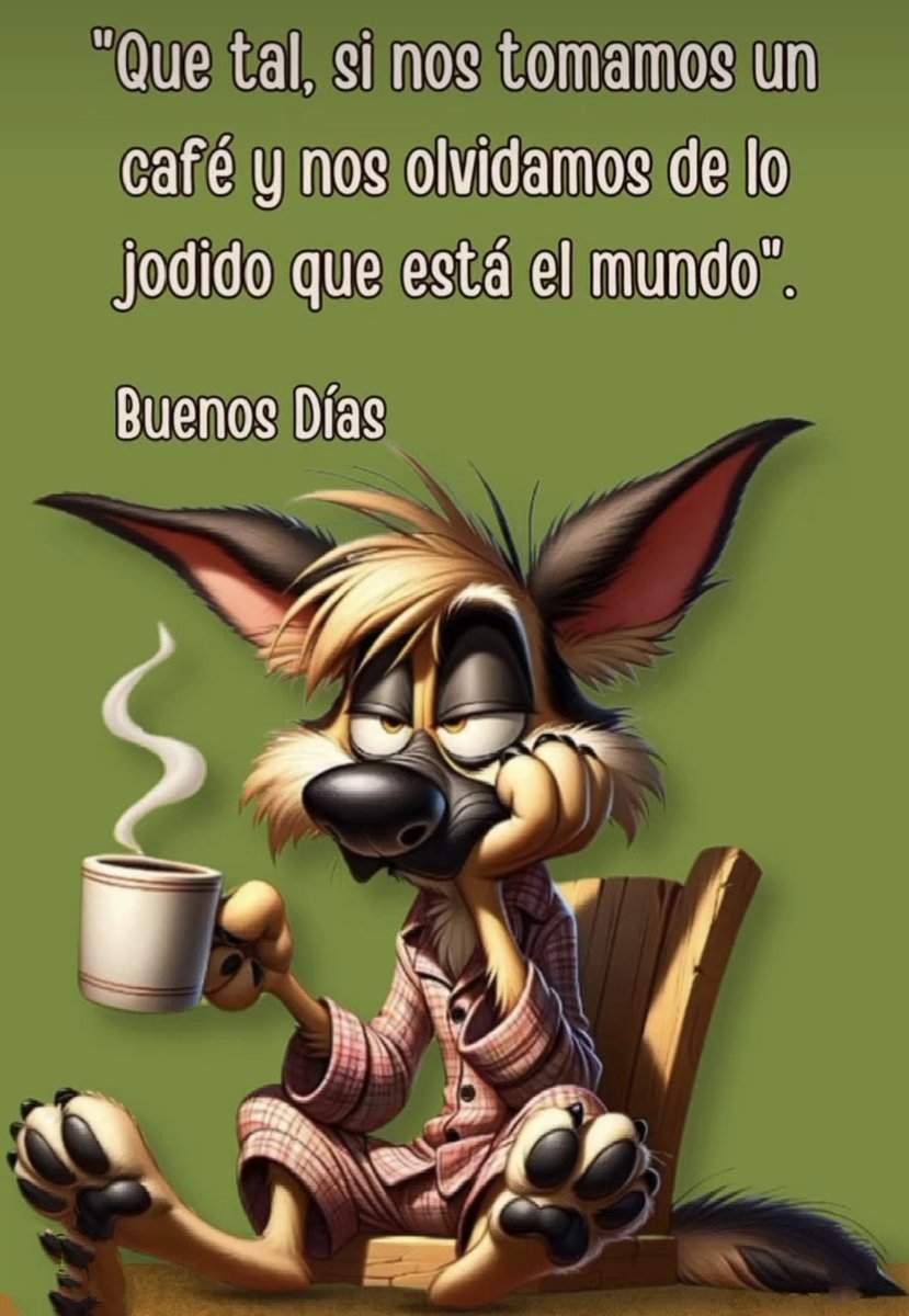 Martes ☕🖤 
Aunque sea por unos momentos...
Buen día #HijosDeMx