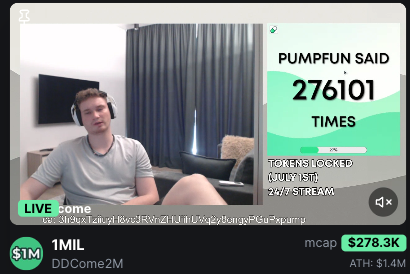 CryptoFlin95216's tweet photo. There are already copycats saying they’ll go to 2MIL, 5MIL, whatever…
But none of them integrate:

✅ Tech
✅ Typing
✅ Livestream culture
✅ Real-time proof-of-work

$3MIL is different because it’s built to be typed. https://t.co/vwL0VH6vW4