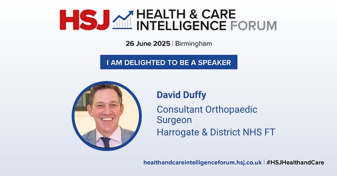 Yorkshire Knee Clinic (YKC) (@yorkskneeclinic) on Twitter photo Today, Dave Duffy (<a href="/duffykneesurg/">David Duffy</a>) is speaking at #HSJhealthandcare Intelligence Forum, Birmingham, an event that’s leveraging data & analytics to drive better decision-making, patient outcomes and operational efficiency.
…lthandcareintelligenceforum.hsj.co.uk Today, Dave Duffy (<a href="/duffykneesurg/">David Duffy</a>) is speaking at #HSJhealthandcare Intelligence Forum, Birmingham, an event that’s leveraging data & analytics to drive better decision-making, patient outcomes and operational efficiency.
…lthandcareintelligenceforum.hsj.co.uk