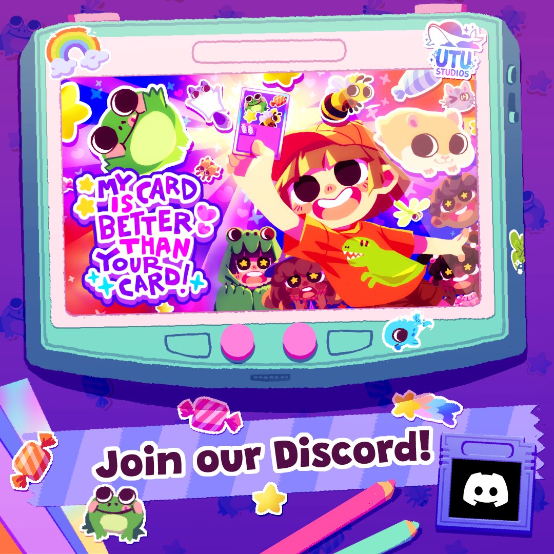 Utu_Studios's tweet image. We're doing a community event on our Discord! You can submit sticker design ideas for the game if you'd like to take part ⭐ do read the instructions and terms before submitting though!
Join our Discord here: discord.gg/EnZhajj8D4
#indiegame