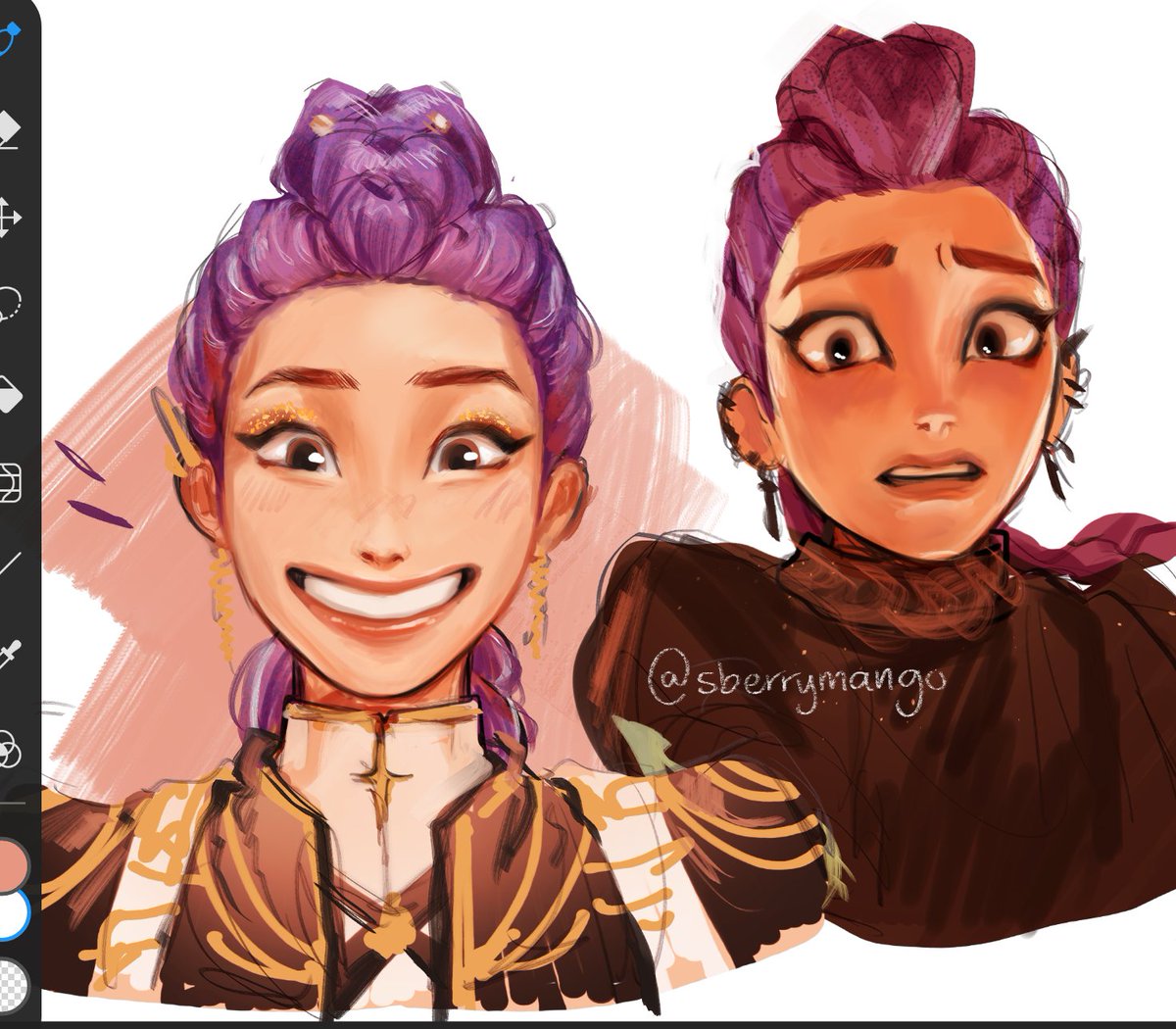 Rumi warm up doodles ✨ 
#KPOPDEMONHUNTERS